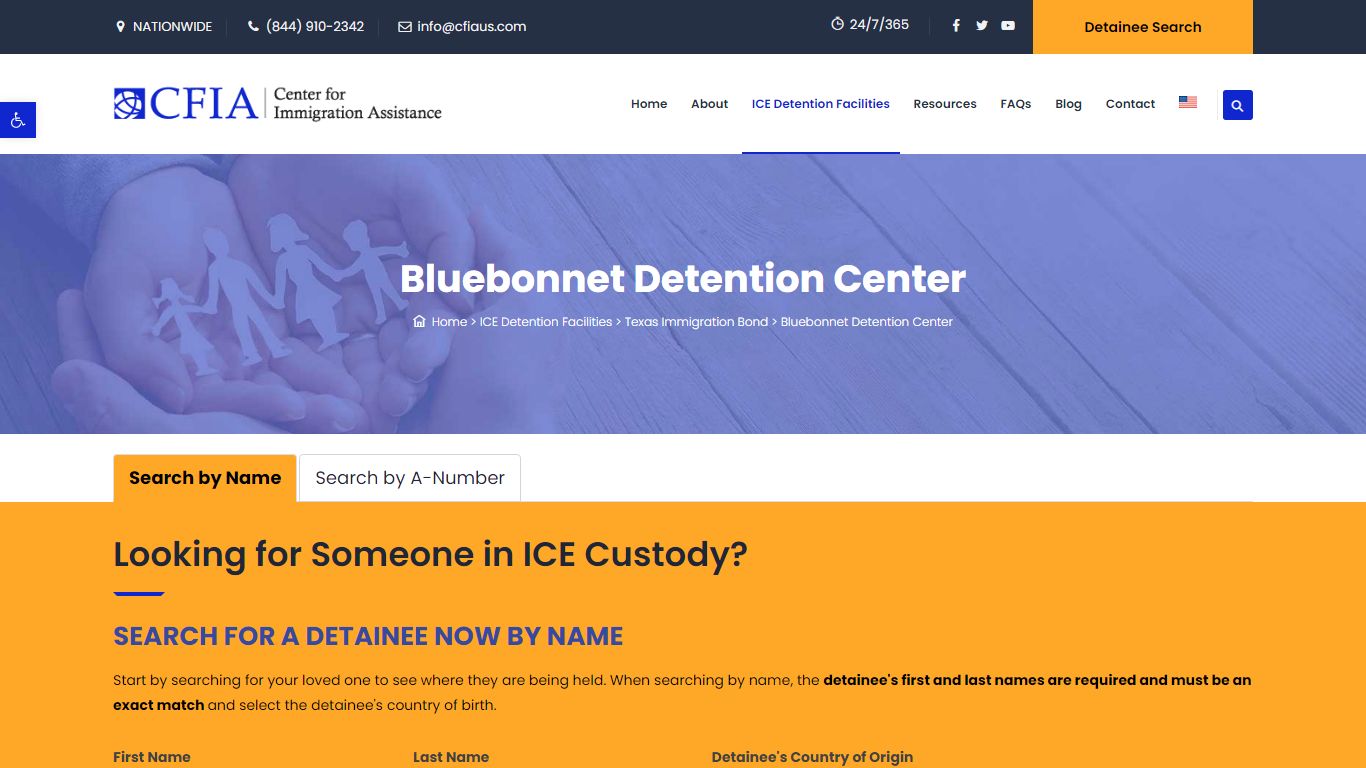 Bluebonnet Detention Center - Center for Immigration Assistance